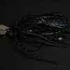 Chatterbait Black/Blue 10cm 14g