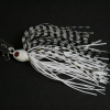 Chatterbait White/Black 10cm 14g